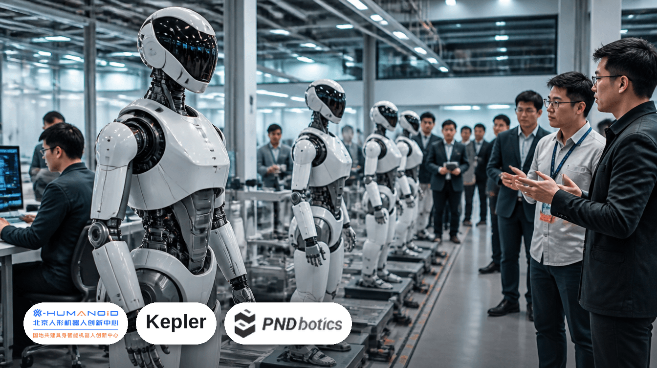 Гуманоиды X-Humanoid, Kepler и Noetix на производственной линии
